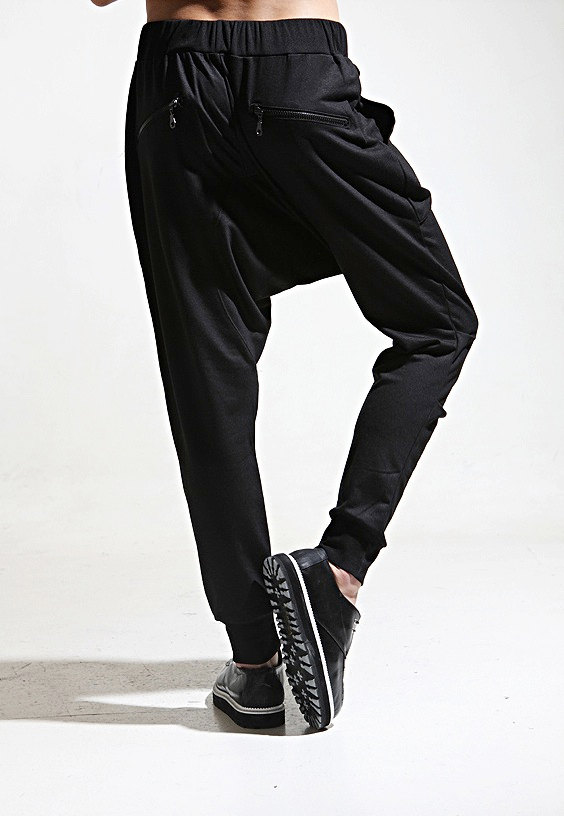 women's drop crotch sweatpants